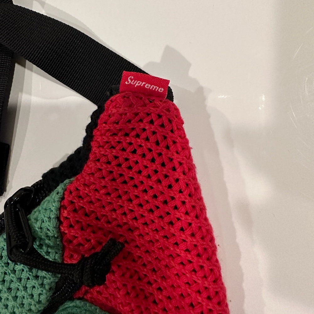 Supreme Waist Bag Fanny Pack Rasta Red Yellow & Green - Picture 4 of 5